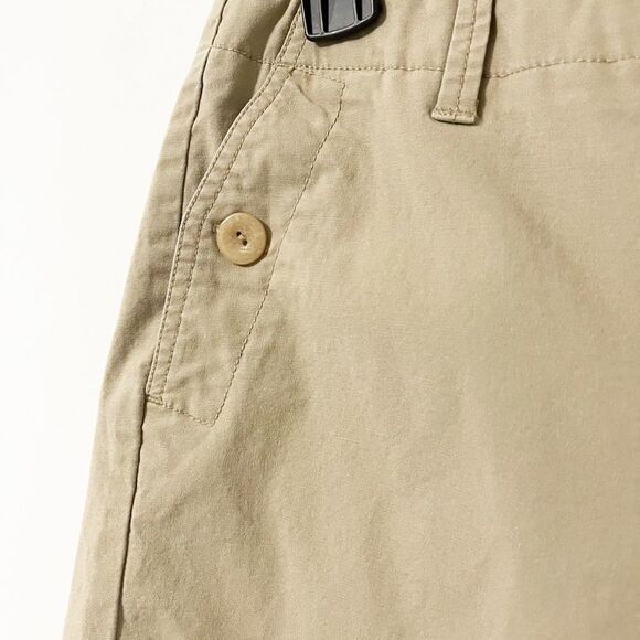 Docker Favorite Fit Khaki Shorts Beige Size 10 - Picture 2 of 4